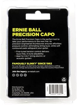 Capo for akustisk gitar Ernie Ball Precision Bronze Capo for akustisk gitar - 5