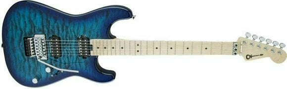 Elektrická kytara Charvel Pro-Mod San Dimas Style 1 HH FR M QM Chlorine Burst - 4