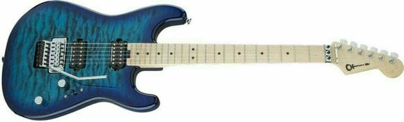 Elektromos gitár Charvel Pro-Mod San Dimas Style 1 HH FR M QM Chlorine Burst - 5