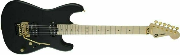 Electric guitar Charvel Pro-Mod San Dimas Style 1 HH FR MN Satin Black - 4