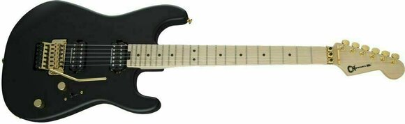 Electric guitar Charvel Pro-Mod San Dimas Style 1 HH FR MN Satin Black - 5
