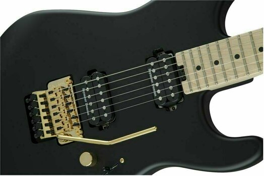 Electric guitar Charvel Pro-Mod San Dimas Style 1 HH FR MN Satin Black - 6