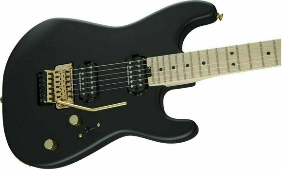 Electric guitar Charvel Pro-Mod San Dimas Style 1 HH FR MN Satin Black - 7