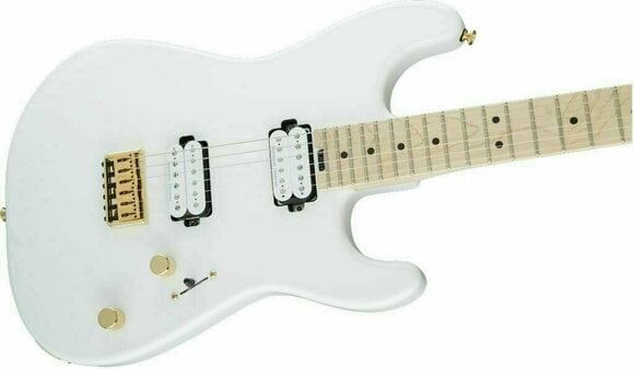 Guitarra eléctrica Charvel Pro-Mod San Dimas Style 1 HH HT MN Snow White - 7