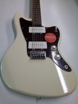 Electric guitar Fender Squier Paranormal Jazzmaster XII Olympic White Electric guitar (Pre-owned) - 2