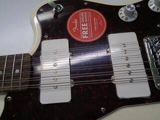 Guitare électrique Fender Squier Paranormal Jazzmaster XII Olympic White Guitare électrique (Déjà utilisé) - 2