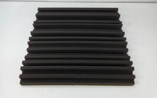 Imukykyinen vaahtomuovipaneeli Veles-X Acoustic Self-Adhesive Wedges 50 x 50 x 5 cm Anthracite Imukykyinen vaahtomuovipaneeli (Vaurioitunut) - 1