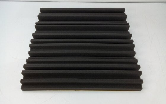 Imukykyinen vaahtomuovipaneeli Veles-X Acoustic Self-Adhesive Wedges 50 x 50 x 5 cm Anthracite Imukykyinen vaahtomuovipaneeli (Vaurioitunut) - 2