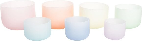 Percussion for music therapy Shamann Colored Crystal Set 8''-14'' 432hz - 2