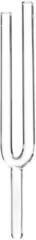 Percussion for music therapy Shamann Transparent Crystal Singing Fork 25mm E - 1