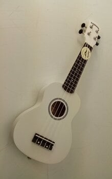 Sopraanoukulele Cascha HH 3975 White Sopraanoukulele (Vaurioitunut) - 2
