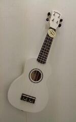 Sopraanoukulele Cascha HH 3975 White Sopraanoukulele (Vaurioitunut) - 1