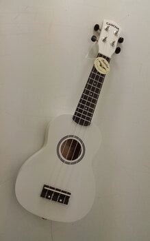 Sopraanoukulele Cascha HH 3975 White Sopraanoukulele (Vaurioitunut) - 2