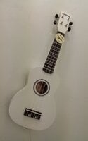 Cascha HH 3975 White Sopraanoukulele