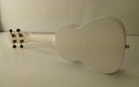 Cascha HH 3975 White Sopraanoukulele