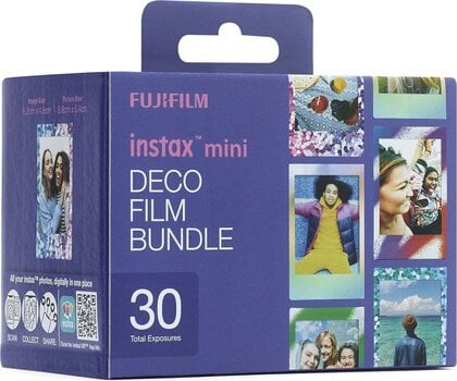Foto papir Fujifilm Instax Deco Film Bundle Deco Bundle NEW 30 pcs Fotopapir - 3