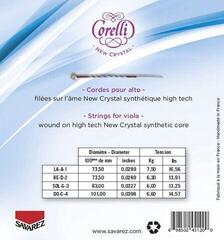 Struny pro violu Savarez Corelli New Crystal 730M Struny pro violu - 1