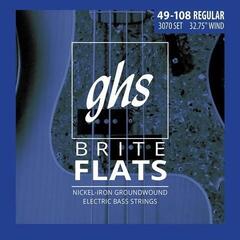 Žice za bas gitaru GHS Brite Flats 3070 Žice za bas gitaru - 1