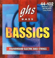 Strune za bas kitaro GHS Bassics ML6000 Strune za bas kitaro - 1