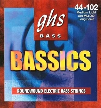 Strune za bas kitaro GHS Bassics ML6000 Strune za bas kitaro - 2