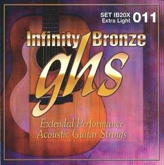 Strune za akustično kitaro GHS Infinity Bronze IB20X Strune za akustično kitaro - 1