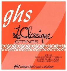 Нейлонові струни для класичної гітари GHS La Classique 2300 Нейлонові струни для класичної гітари - 2