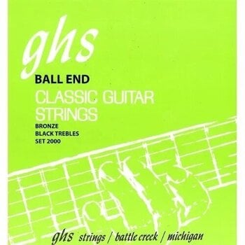 Nylon Konzertgitarren Saiten GHS Silver Alloy Nylon Konzertgitarren Saiten - 2