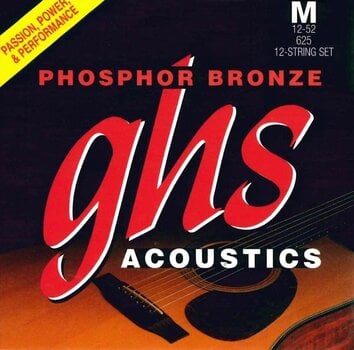 Струни для акустичної гітари GHS PB 625 Струни для акустичної гітари - 2