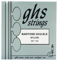 Snaren voor bariton ukelele GHS Ukulele Nylon Tie-Ends Snaren voor bariton ukelele - 1