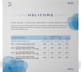 Kontrabasson kielet D'Addario H610 1/4M Kontrabasson kielet - 1