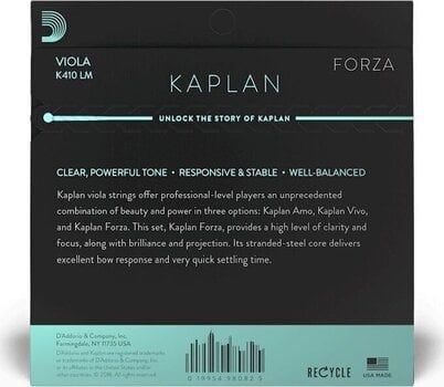 Saiten für Streichinstrumente D'Addario K414 LM Saiten für Streichinstrumente - 2