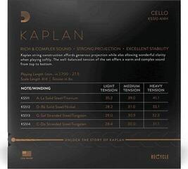 Žica za vilončelo D'Addario KS510 4/4H Žica za vilončelo - 1