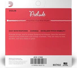 Žica za violinu D'Addario J810 1/16M Žica za violinu - 1