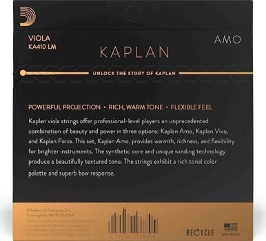 Χορδές για Βιόλα D'Addario KA410 LM Χορδές για Βιόλα - 2