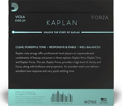 Žica za violu D'Addario K410 LH Žica za violu - 2