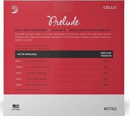 Žica za vilončelo D'Addario J1010 4/4M Žica za vilončelo - 1