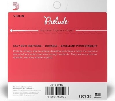Žica za violinu D'Addario J813 3/4M Žica za violinu - 2