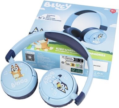 Слушалки за деца OTL Technologies Bluey Kids Wireless Blue Слушалки за деца - 8