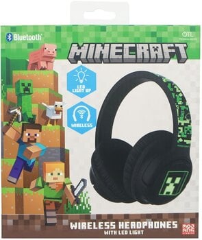Слушалки за деца OTL Technologies Minecraft LED Wireless Black Слушалки за деца - 6