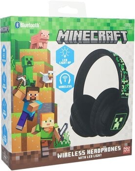 Слушалки за деца OTL Technologies Minecraft LED Wireless Black Слушалки за деца - 8