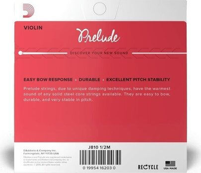 Žica za violinu D'Addario J812 1/2M Žica za violinu - 2