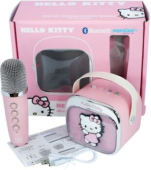 Караоке система OTL Technologies Hello Kitty PopSing LED Set Караоке система - 9
