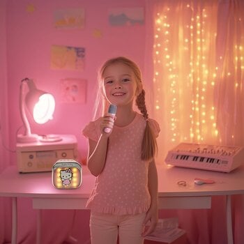 Караоке система OTL Technologies Hello Kitty PopSing LED Set Караоке система - 13