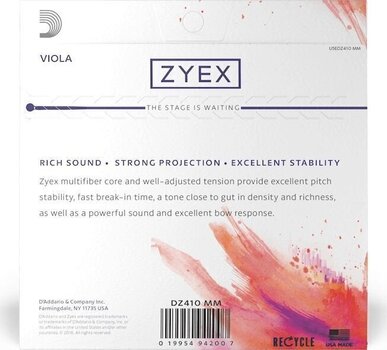 Žica za violu D'Addario DZ410 MM Žica za violu - 2