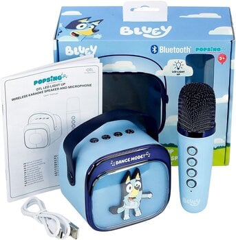 Караоке система OTL Technologies Bluey PopSing LED Set Караоке система - 10