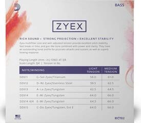 Žica za kontrabas D'Addario DZ611 3/4M Žica za kontrabas - 1