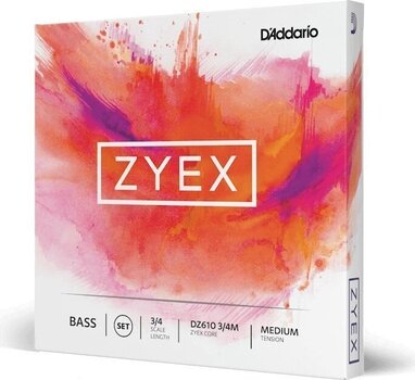 Saiten für Streichinstrumente D'Addario DZ611 3/4M Saiten für Streichinstrumente - 3