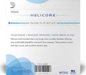 Violin Strings D'Addario H311 3/4M Violin Strings - 1