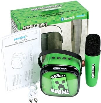 Караоке система OTL Technologies Minecraft PopSing LED Set Караоке система - 9