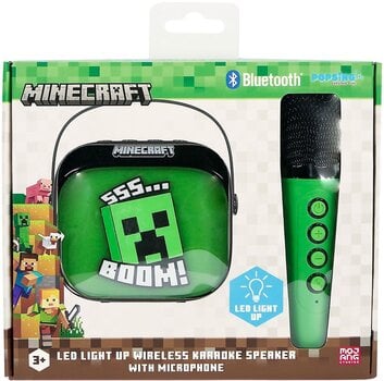 Караоке система OTL Technologies Minecraft PopSing LED Set Караоке система - 10